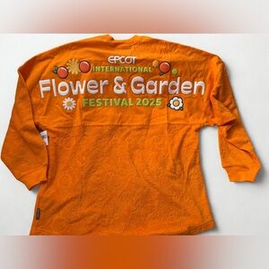 Disney Parks 2025 Epcot Flower & Garden Festival Spirit Jersey Sz M